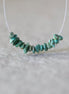 Rare Fox Nevada Turquoise Chip Beads Petal Nuggets Smooth 4-6mm 15 PCs Gemstone Beads DIY Jewelry Making December Birthstone