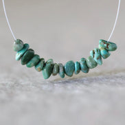 Rare Fox Nevada Turquoise Chip Beads Petal Nuggets Smooth 4-6mm 15 PCs Gemstone Beads DIY Jewelry Making December Birthstone