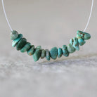 Rare Fox Nevada Turquoise Chip Beads Petal Nuggets Smooth 4-6mm 15 PCs Gemstone Beads DIY Jewelry Making December Birthstone