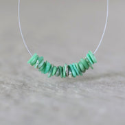 Rare Nevada Variscite Chip Beads 3-5mm Green Gemstone Beads for DIY Jewelry Making Supplies