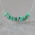 Rare Nevada Variscite Chip Beads 3-5mm Green Gemstone Beads for DIY Jewelry Making Supplies