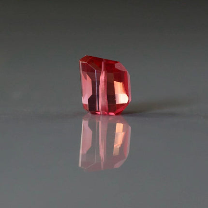 16x12mm Padparadscha Sapphire Beads - Faceted Nugget Natural Gemstone