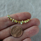 Rare Palomino Variscite Nugget Beads Tiny 3-4mm Petrified Wood Gemstone for DIY Jewelry Making Supplies