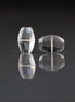 Rock Quartz Marquise Beads - Faceted Briolette Natural Gemstone 2 Pcs
