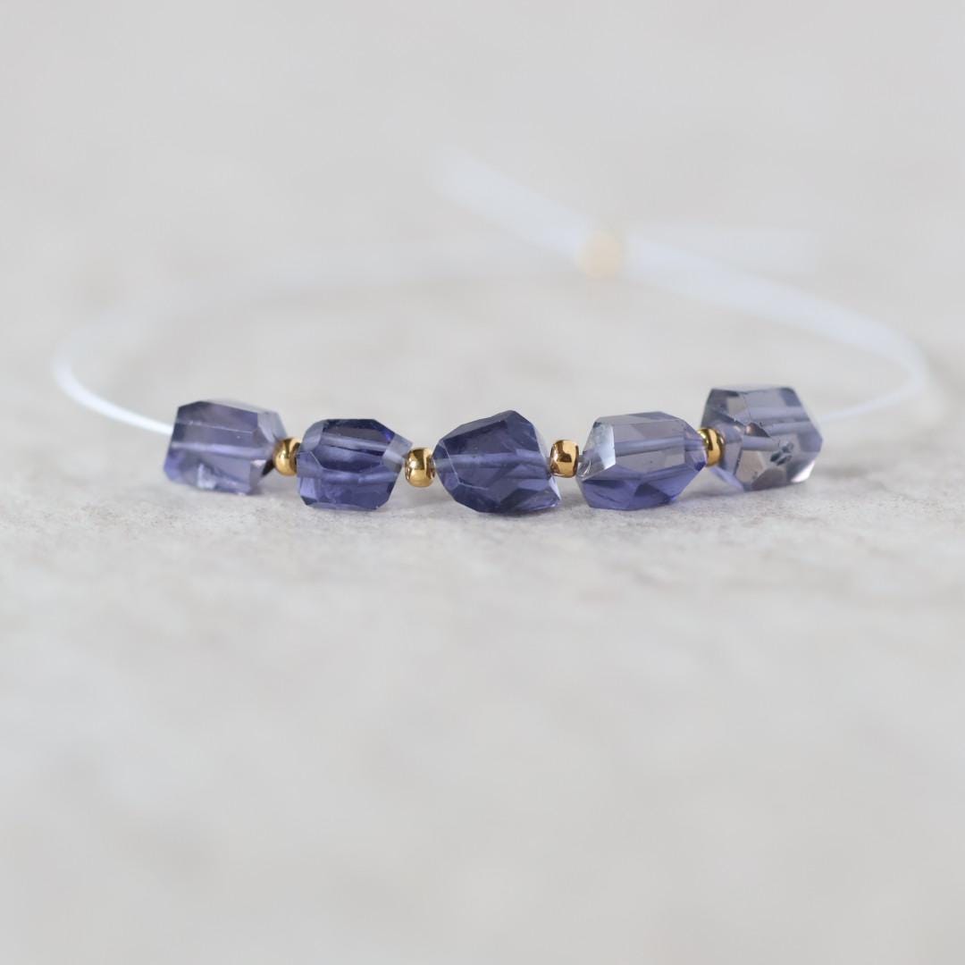 Superb AAA Iolite Nugget Beads Chunks Stones 6mm 5 Pcs Natural Gemstone for DIY Jewelry Making DIY Necklace Earrings