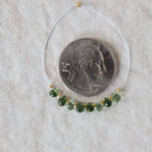 Tiny 4mm AAA Green Tourmaline Briolette Beads Faceted Drops 8 PCs Natural Gemstone for DIY Jewelry Making