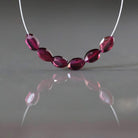 Tiny Rhodolite Garnet Marquise Beads – Faceted Natural Gemstone