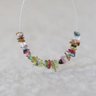 Tiny Rare Congo Multi Tourmaline Beads Chips Colorful Nuggets 2” Natural Gemstone for DIY Jewelry Making