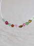 Tiny Rare Congo Multi Tourmaline Beads Smooth Nuggets Oval 10 Pcs Genuine Gemstone for DIY Jewelry Making