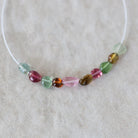Tiny Rare Congo Multi Tourmaline Beads Smooth Nuggets Oval 10 Pcs Genuine Gemstone for DIY Jewelry Making