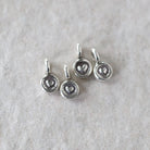 Tiny Sterling Silver Heart Charm Thai Silver Pendant Mini Heart Stamp for DIY Jewelry Making Earrings Pendant